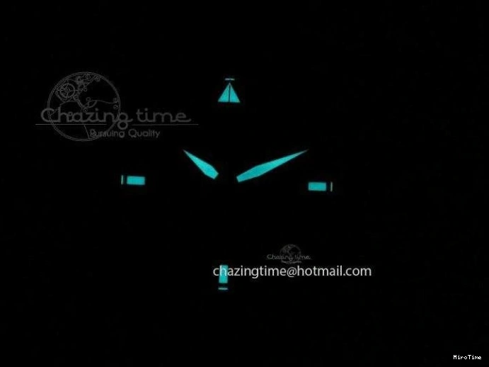 MIROTIME 0114 Minimalist Pilot Chrono 3777 43mm ZF 1:1 Best Edition Black Dial On SS Bracelet A 7364